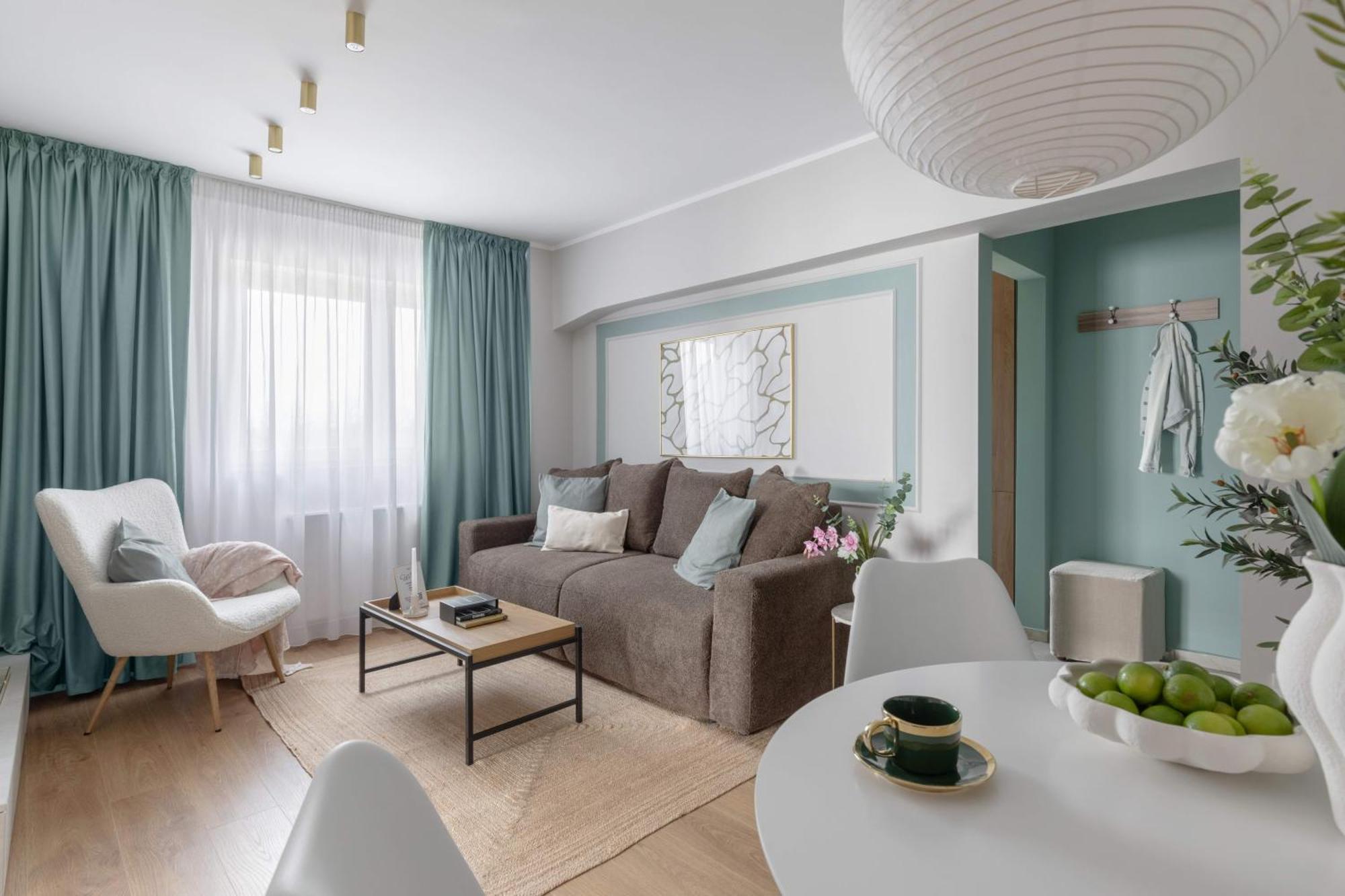 Holt - Sublime Minty Green 1Br On The Park บูคาเรสต์ ภายนอก รูปภาพ